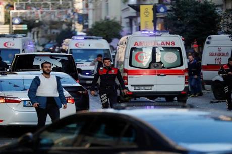 الكشف عن عدد قتلى وجرحى انفجار إسطنبول