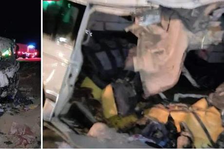 حادث تصادم في مصر يودي بحياة جميع الركاب