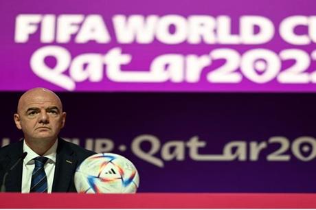 صورة حول : رئيس الفيفا: الانتقادات المتعلقة بكأس العالم تنم عن نفاق وعلى الأوروبيين الاعتذار للشعوب قبل إعطاء الدروس رئيس الفيفا: الانتقادات المتعلقة بكأس العالم تنم عن نفاق وعلى الأوروبيين الاعتذار للشعوب قبل إعطاء الدروس