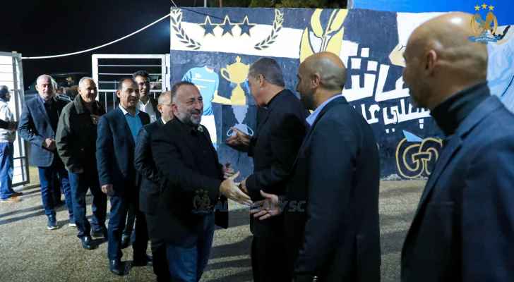 وفد وحداتي في ضيافة النادي الفيصلي