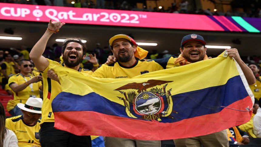 صورة حول : إجراءات تأديبية ضد الاتحاد الإكوادوري بسبب "الهتافات" المسيئة بمونديال قطر إجراءات تأديبية ضد الاتحاد الإكوادوري بسبب "الهتافات" المسيئة بمونديال قطر