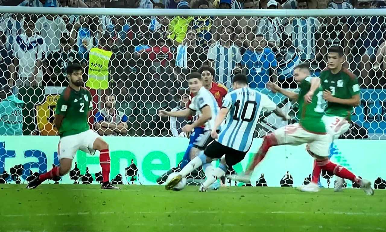 الأرجنتين يفوز على المكسيك بهدفين نظيفين في #مونديال_قطر