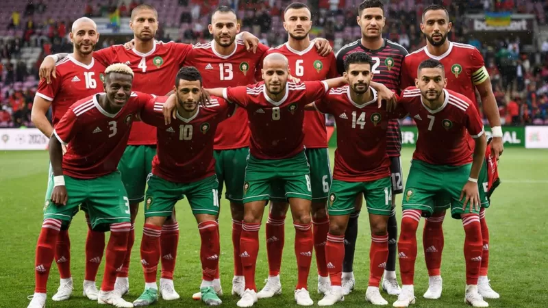 صورة حول : لاعبو المنتخب المغربي متفائلون بتجاوز إسبانيا لاعبو المنتخب المغربي متفائلون بتجاوز إسبانيا