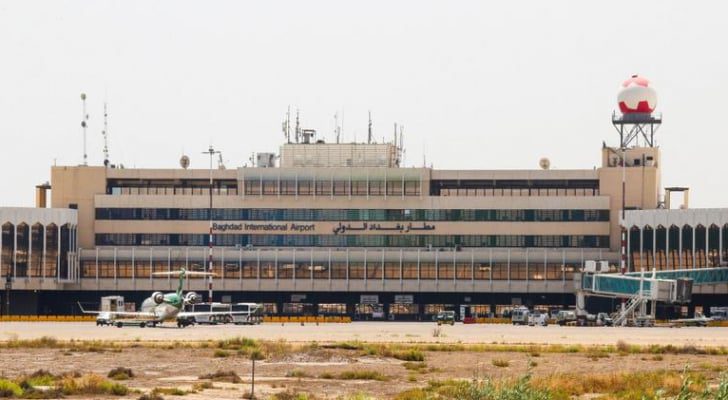 وقف الملاحة في مطار بغداد الدولي