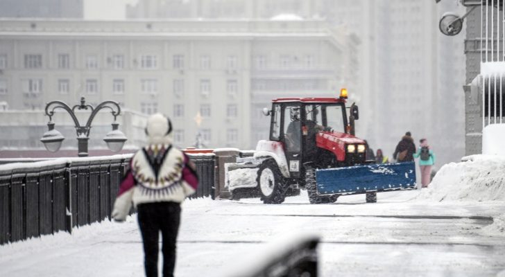 الحرارة تنخفض إلى ما دون ٢٠ درجة تحت الصفر في موسكو