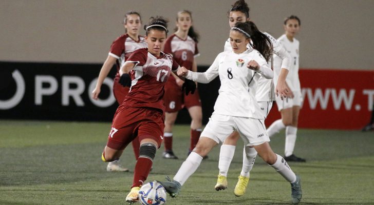 المنتخب اللبناني يتصدر بطولة غرب اسيا للناشئات