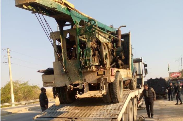 المياه: ضبط حفارة مخالفة في الشونة الجنوبية