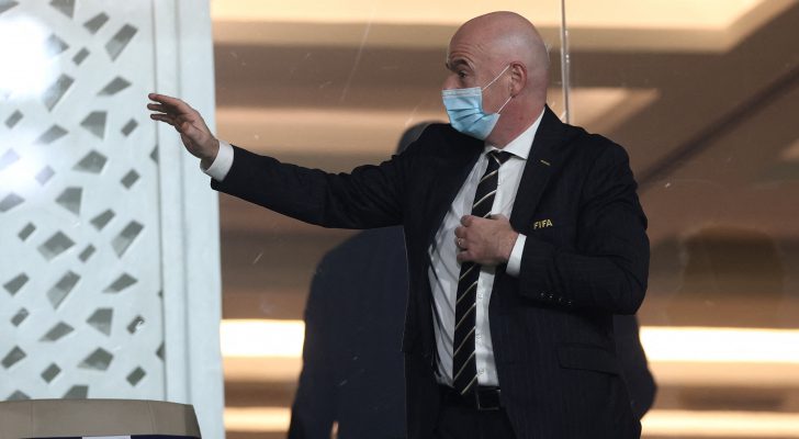 رئيس الفيفا يصل العراق لحضور افتتاح كأس الخليج