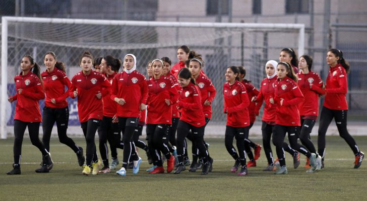 منتخب الشابات يبدأ تدريباته في العقبة تحضيرا لبطولة غرب اسيا