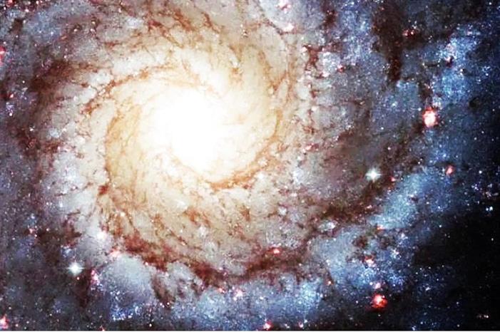 صورة حول : 'ناسا' تلتقط تفاصيل مذهلة لمجرة حلزونية 'ناسا' تلتقط تفاصيل مذهلة لمجرة حلزونية