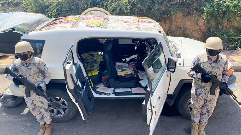 السعودية.. إحباط تهريب كمية كبيرة من المخدرات والقبض على 348 مشبوها ( فيديو)