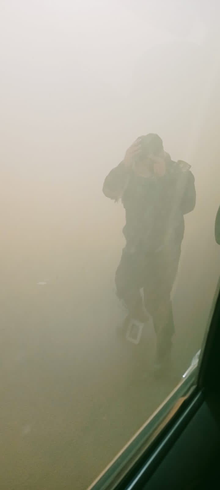 الرؤيا شبه معدومة على الصحراوي..فيديو