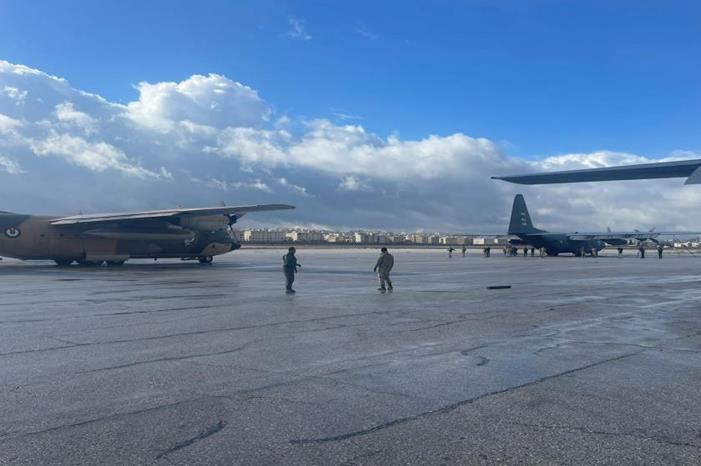 الهيئة الخيرية الهاشمية: طائرات تحمل مساعدات إغاثية طارئة تغادر إلى سوريا وتركيا