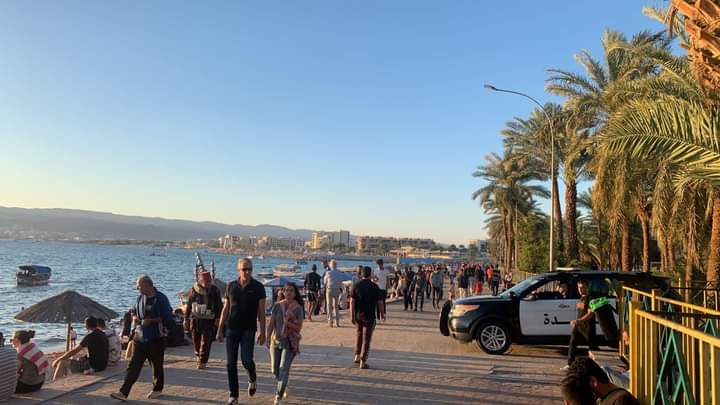 بالصور .. نشامى الأمن العام أثناء اداء واجباتهم  في نهاية الأسبوع