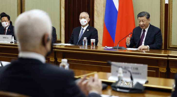 الرئيس الصيني: بكين ستجعل العلاقات مع روسيا أولوية