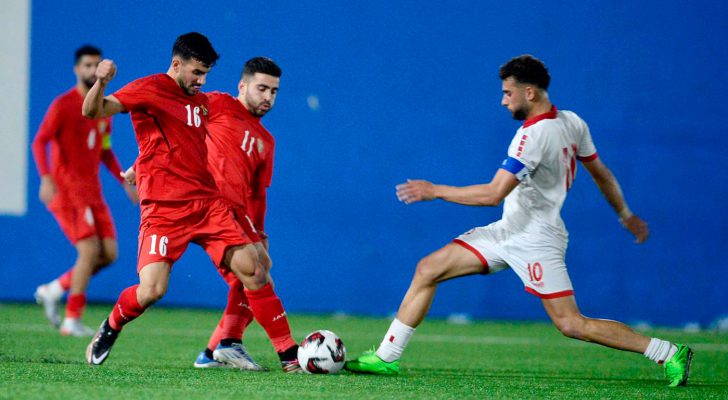 المنتخب الأولمبي يتغلب على لبنان ودياً