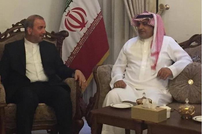 صورة حول : سفير السعودية ببغداد يلتقي سفير إيران سفير السعودية ببغداد يلتقي سفير إيران