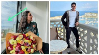 صور لأحمد ابو هشيمة وياسمين صبري في بيروت تثير جدلا واسعا