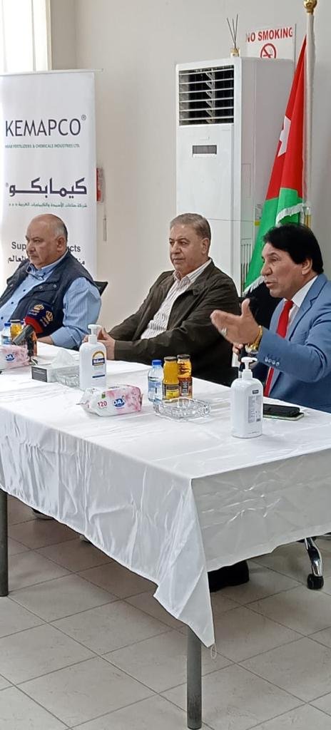 خلال حفل أقامته شركة كيمابكو في العقبة بمناسبة عيد العمال