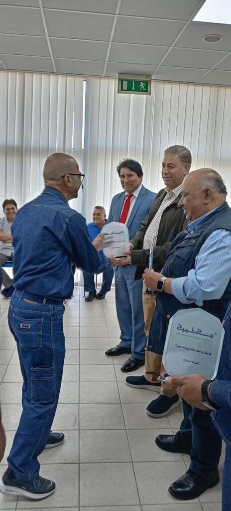 خلال حفل أقامته شركة كيمابكو في العقبة بمناسبة عيد العمال