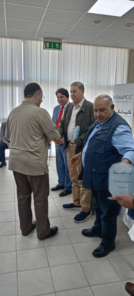 خلال حفل أقامته شركة كيمابكو في العقبة بمناسبة عيد العمال