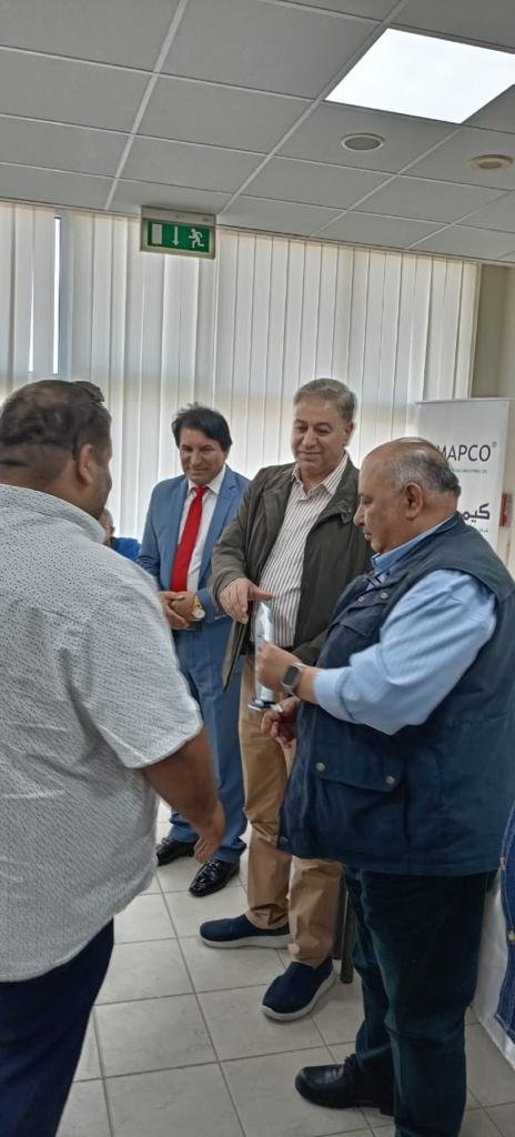 خلال حفل أقامته شركة كيمابكو في العقبة بمناسبة عيد العمال