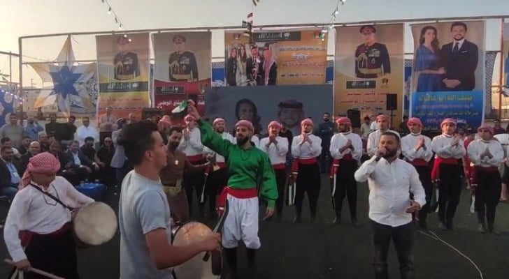 دبكات وأغان تراثية.. الرمثا تحتفل بالمناسبات الوطنية