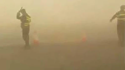 الدوريات الخارجية تحذر سالكي الطرق الصحراوية