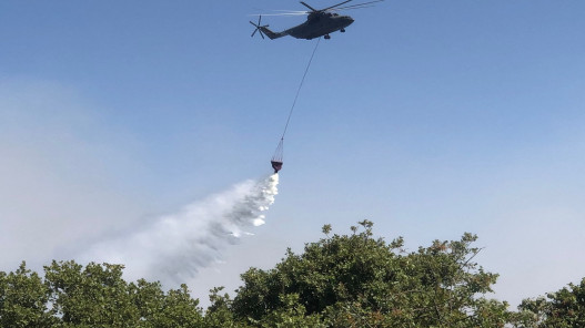 ٦٠٠ ضابط وفرد و٧٠ آلية إطفاء و٤ طائرات شاركوا في إخماد حرائق عجلون وجرش