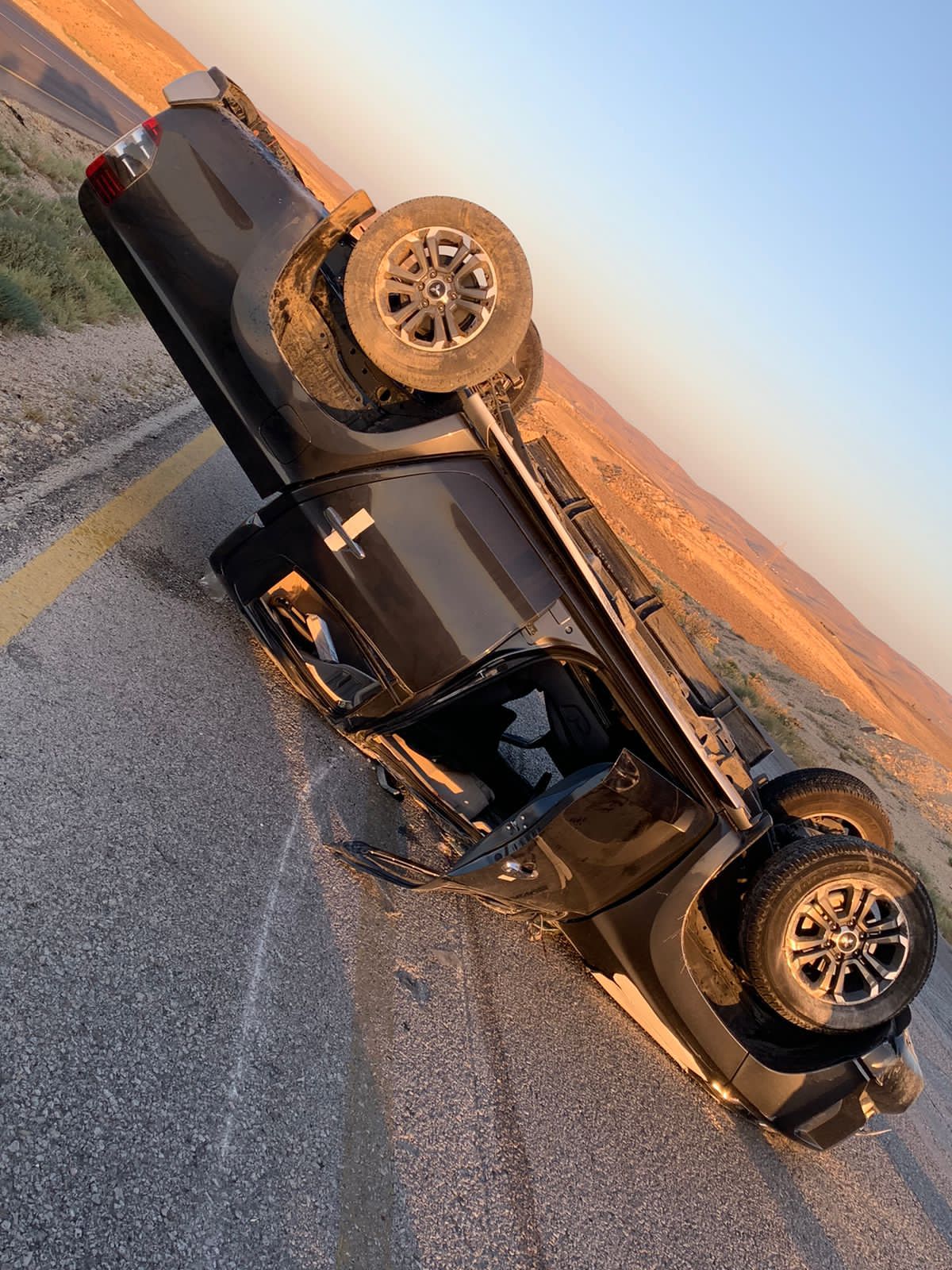 صورة حول : وفاتان بتدهور مركبة شحن على طريق مريغا وفاتان بتدهور مركبة شحن على طريق مريغا