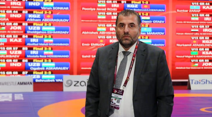 قطيشات يبين أهمية إقامة بطولة آسيا للمصارعة للشباب والناشئين في الاردن