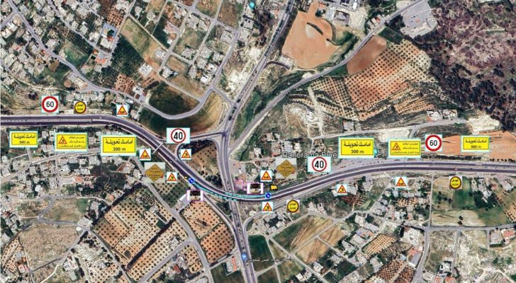 الأشغال العامة تبدأ الأحد أعمال صيانة لجسر أم القطين طريق البحر الميت