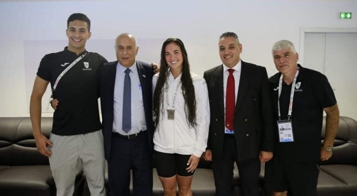 فلسطين ترفع رصيد ميدالياتها في دورة الألعاب العربية