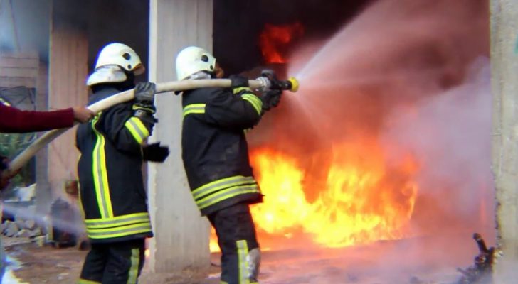 ١٠٣ حريق في الأردن خلال ٢٤ ساعة