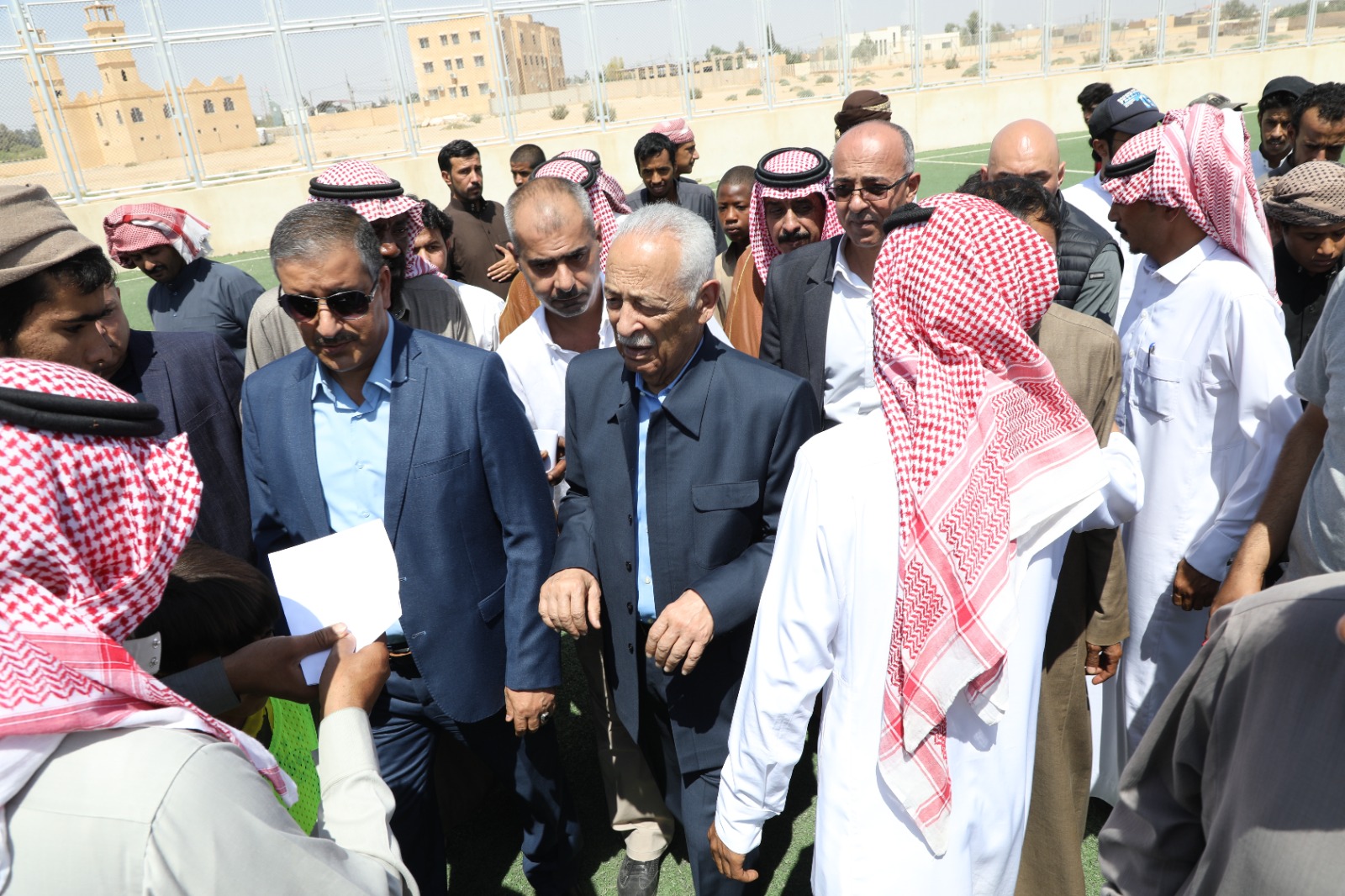 العيسوي يفتتح ويتفقد مشاريع مبادرات ملكية في معان