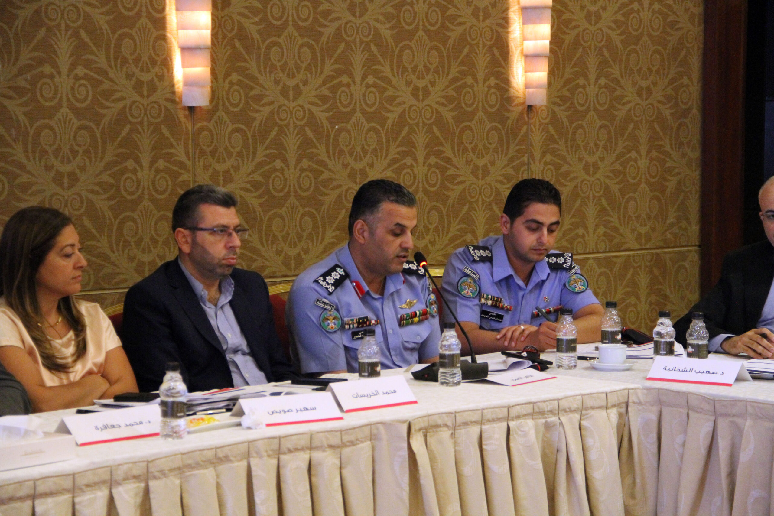 مشاورات وطنية للاستعراض الدوري الشامل لحقوق الإنسان<br />اجتماع ضم الحكومة والتحالفات المدنية الأردنية والمؤسسات الوطنية