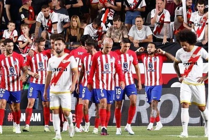 أتلتيكو مدريد يمزق شباك رايو فاليكانو