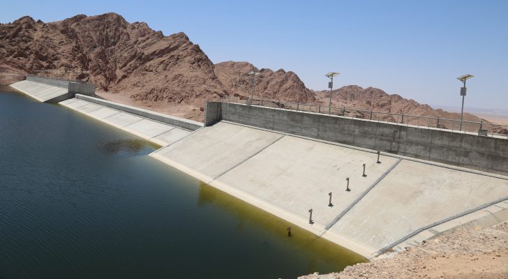 تدشين سد الفيدان بطاقة تخزينية ٣.٥ مليون متر مكعب