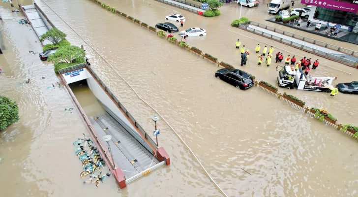 ٦٠ قتيلا على الأقل جراء إعصار اجتاح بكين