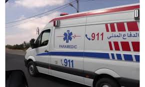 الرمثا : إصابة ١٩ طالبا وطالبة بحادث سير