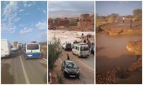 صورة حول : سيول عارمة تتسبب بقطع عدة طرق شرق المغرب سيول عارمة تتسبب بقطع عدة طرق شرق المغرب