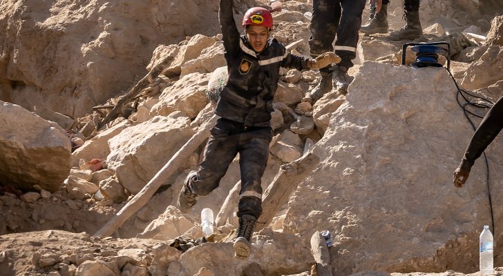 حصيلة جديدة لضحايا زلزال المغرب