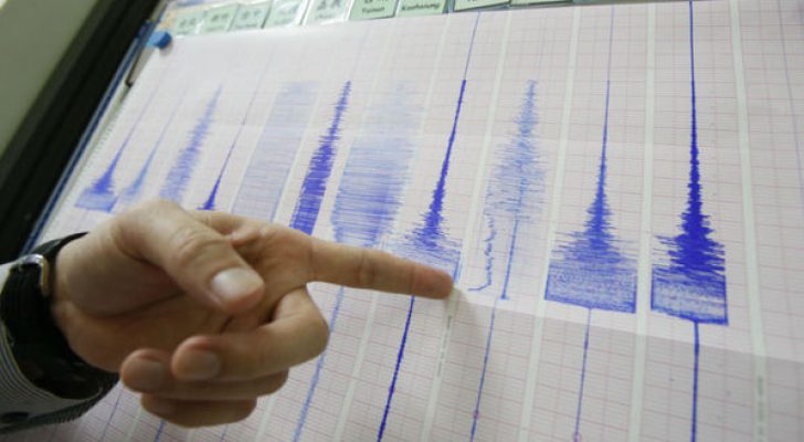 الزلازل الأردني يسجل هزة أرضية جنوب بحيرة طبريا الأربعاء