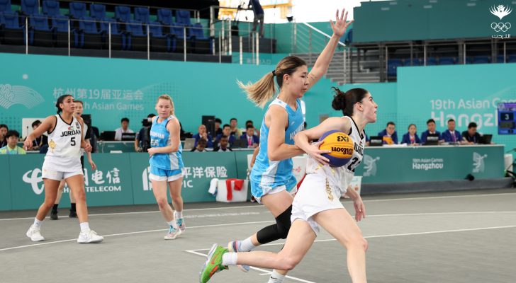 المنتخب الوطني للسلة ٣X٣ يختتم مشاركته في الألعاب الآسيوية