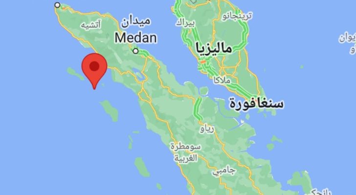 زلزال بقوة ٥.١ درجة يضرب مناطق في أندونيسيا