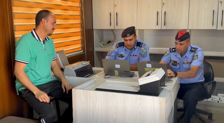 محطة ترخيص متنقلة تصل منطقة رحب في المفرق