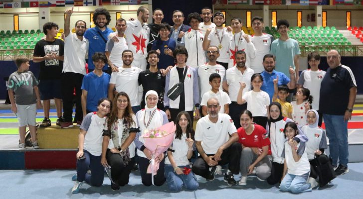 صورة حول : ١١ ميدالية أردنية في افتتاح بطولة غرب آسيا للمبارزة ١١ ميدالية أردنية في افتتاح بطولة غرب آسيا للمبارزة
