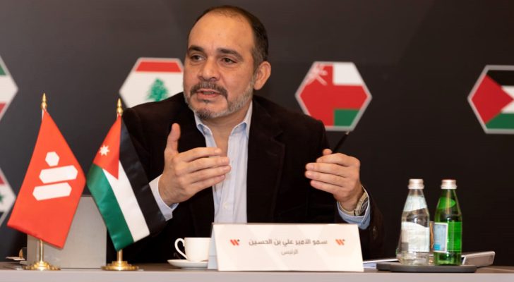 الأمير علي يدعم ملف السعودية لاستضافة كأس العالم
