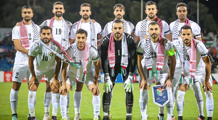 المنتخب الأردني يواجه العراق الثلاثاء في البطولة الرباعية