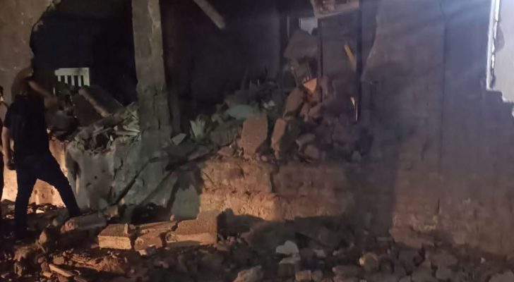 ٦ إصابات بسقوط صاروخ في مدينة طابا المصرية